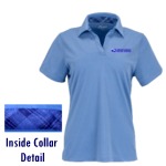 Ladies Memphis Sueded Performance Polo