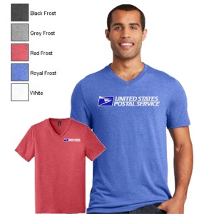 Men's Perfect Tri-Blend Frosted V-Neck Tee