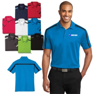 Silk Touch Performance Colorblock Stripe Polo