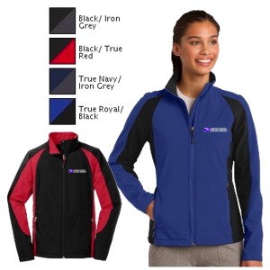 Ladies Colorblock Soft Shell Jacket by Sport-Tek